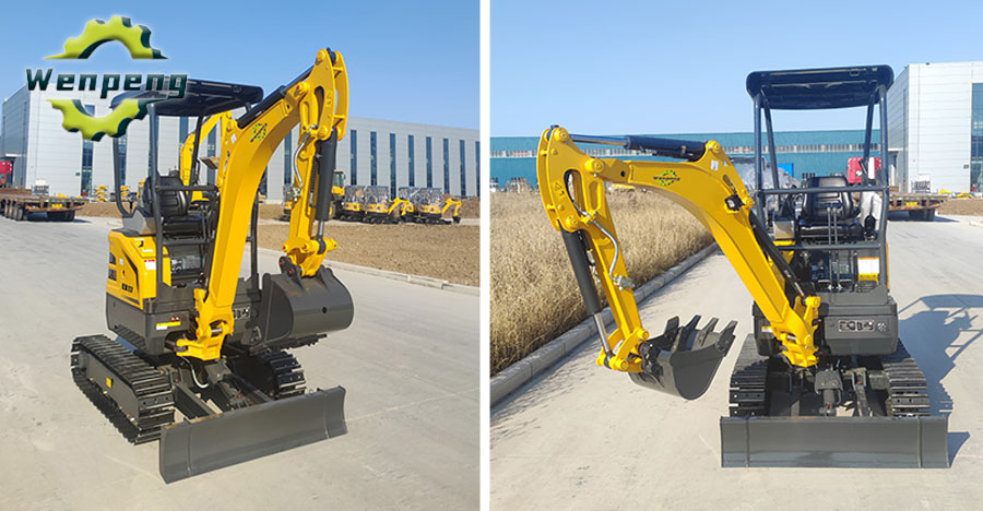 1.7 ton mini hydraulic crawler excavator photo1