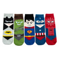 5pcs 2-8 years boys socks cotton kids socks hero kids Cartoon socks boys Straight Socks children Christmas Socks baby Socks