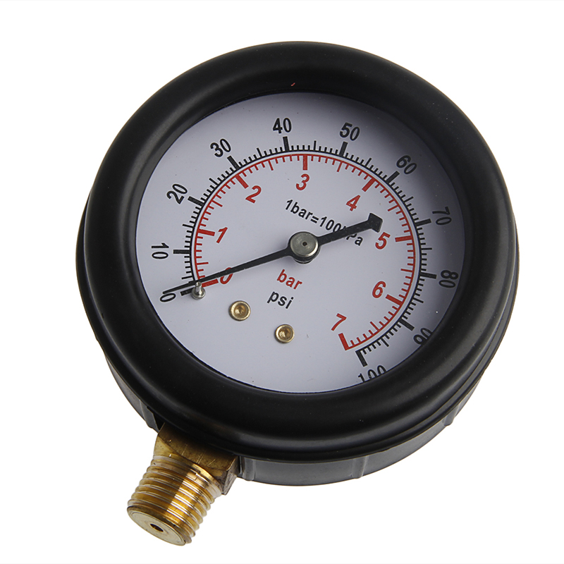 New Fuel Pump Pressure Testers Injection system Test Gauge Set Car Testing Tool Drop shipping