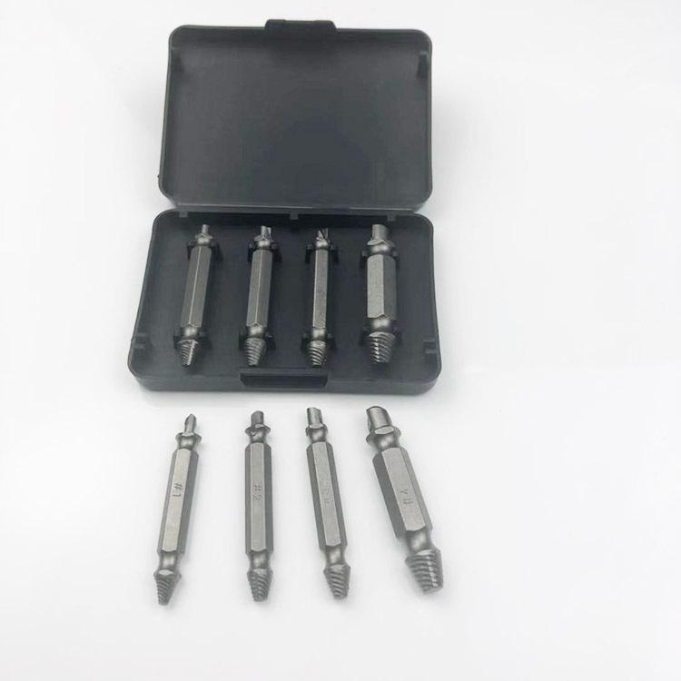 4Pcs/set Screws Remove Demolition Tools Screw Extractor Drill Bit Set Kit Drill Bit Power Tools