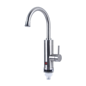 Stainless Tap Instantaneous Water Heater Faucet with Water Heater Kitchen Instant Heating Tap Water With Temperature Display