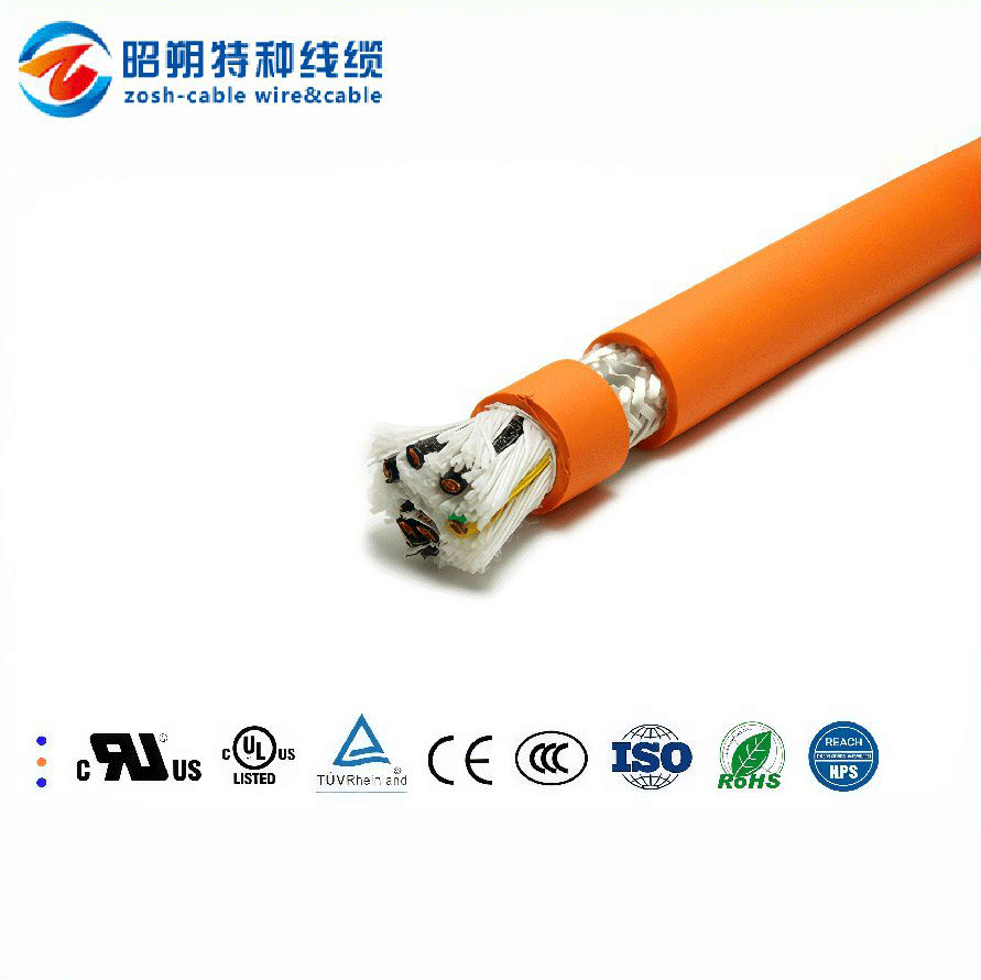 High-speed Drag Chain Flexible Cable for Robotics