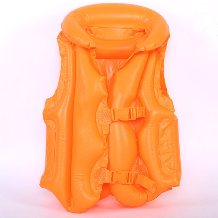 Kids Light PVC Life Jacket Inflatable Life Vest