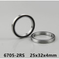 20pcs 6705-2RS 25x32x4 rubber sealed thin wall deep groove ball bearings 6705 2RS 6705RS 25*32*4 mm