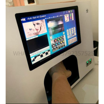 Factory wholesale price Auto digital nail printer machine for artificial and natural nails 5 nails and 3 flowers printing