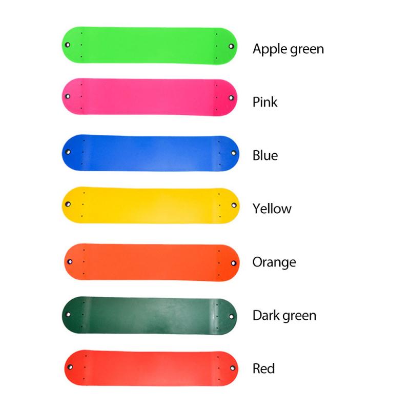 Plastic Garden Swing Children's Swing Color Soft Board U-shaped Swing Outdoor Horizontal Bar Playground Swing Curved Board Swing