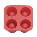 Ice Cream Tools Ice Cubes Shot Shape Silicone Shooters Glass Freeze Mold Maker Tray Party 4 Cup Kitchen Tools