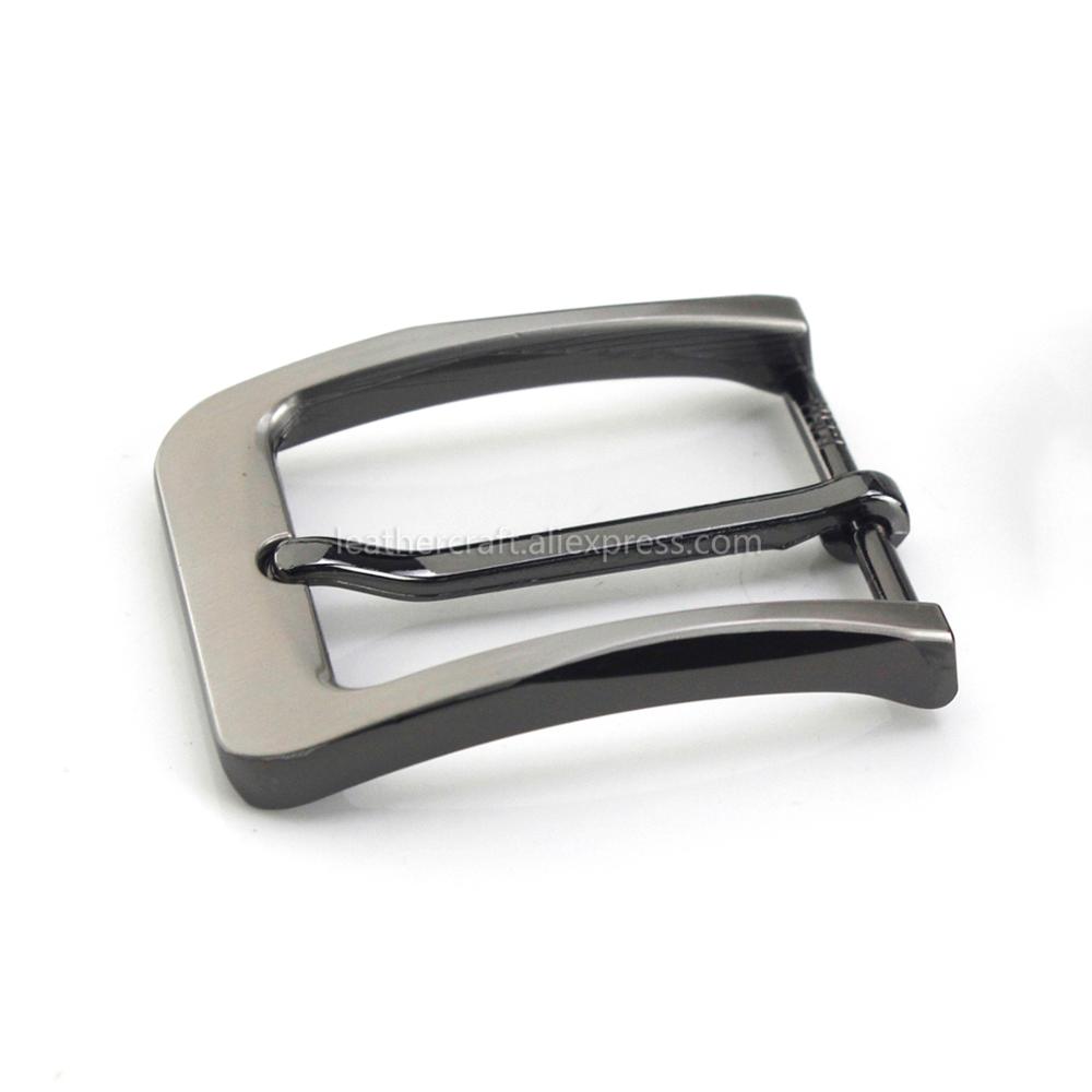 1pcs Metal 35mm Belt Buckle Middle Center Bar Single Pin Buckle Leather Belt Bridle Halter Harness Fit for 3.2cm-3.3cm belt