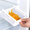 Slide Kitchen Fridge Storage Case Freezer Space Saver Organization Storage Rack Bathroom Shelf Rack Organizer Holder Box #LR3