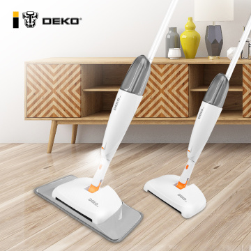DEKO 3 in 1 Spray Mop Sweeper Machine Cleaner Flat House Floor Cleaning Tools Set For Household Hand-held Lazy Mop