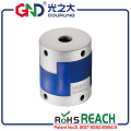 GND shaft coupling D25 L28 aluminum alloy oldham setscrew series Stepper Motor Flexible Shaft 5mm To 14mm for CNC servo motor