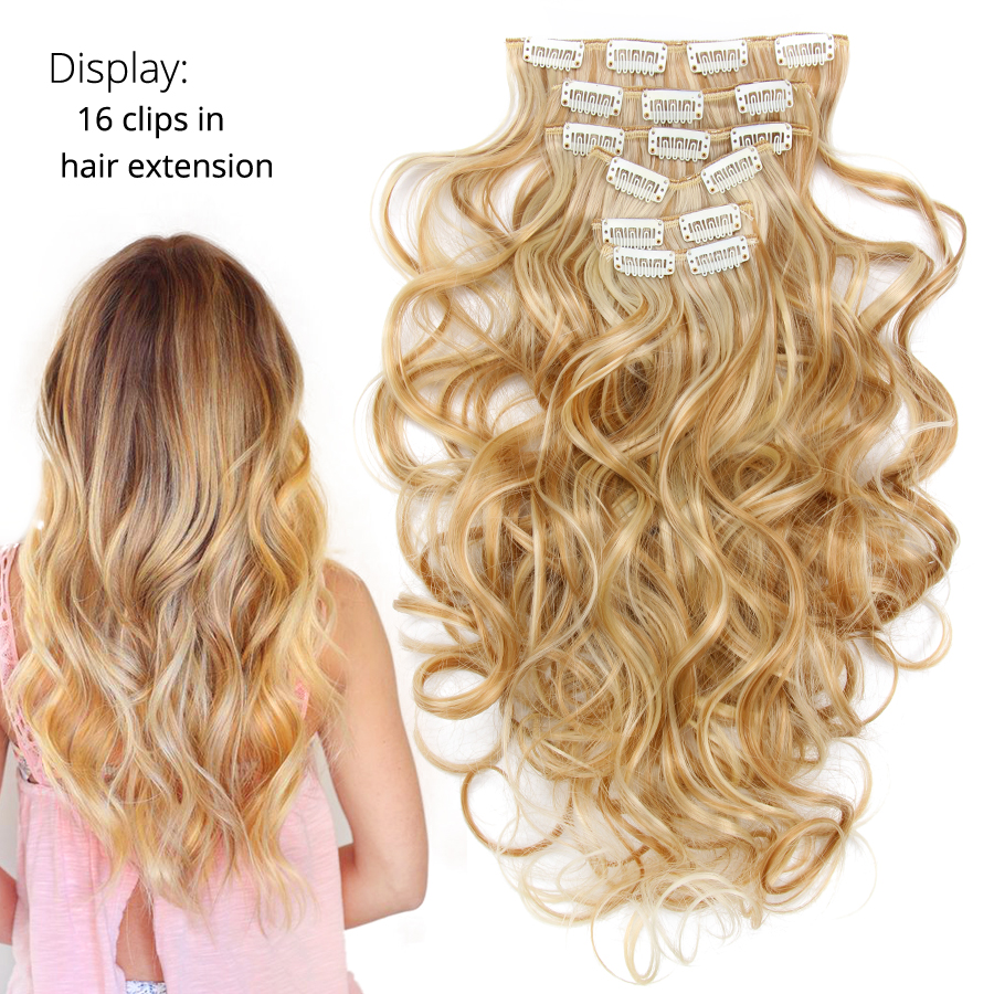 16 Clip In Hair Extension Curly