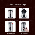 220V Electric Coffee Grinder Mini Powerful Spice Nuts Seeds Coffee Bean Grind Machine Multifunctional Home Coffee Grinder