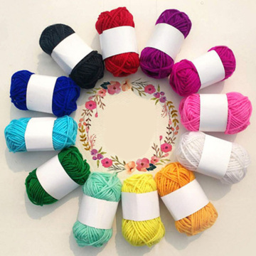 12ball/set High Quality Warm DIY Milk Cotton Yarn Baby Wool Yarn For Knitting Hand Knitted Yarn Knit Blanket Crochet Yarn