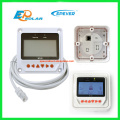 White color MT50 meter remote connected with solar controller EPEVER Tracer series as accessory