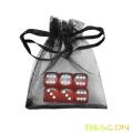 14.5MM Printing Precision Dice Translucent Red 0.57inch
