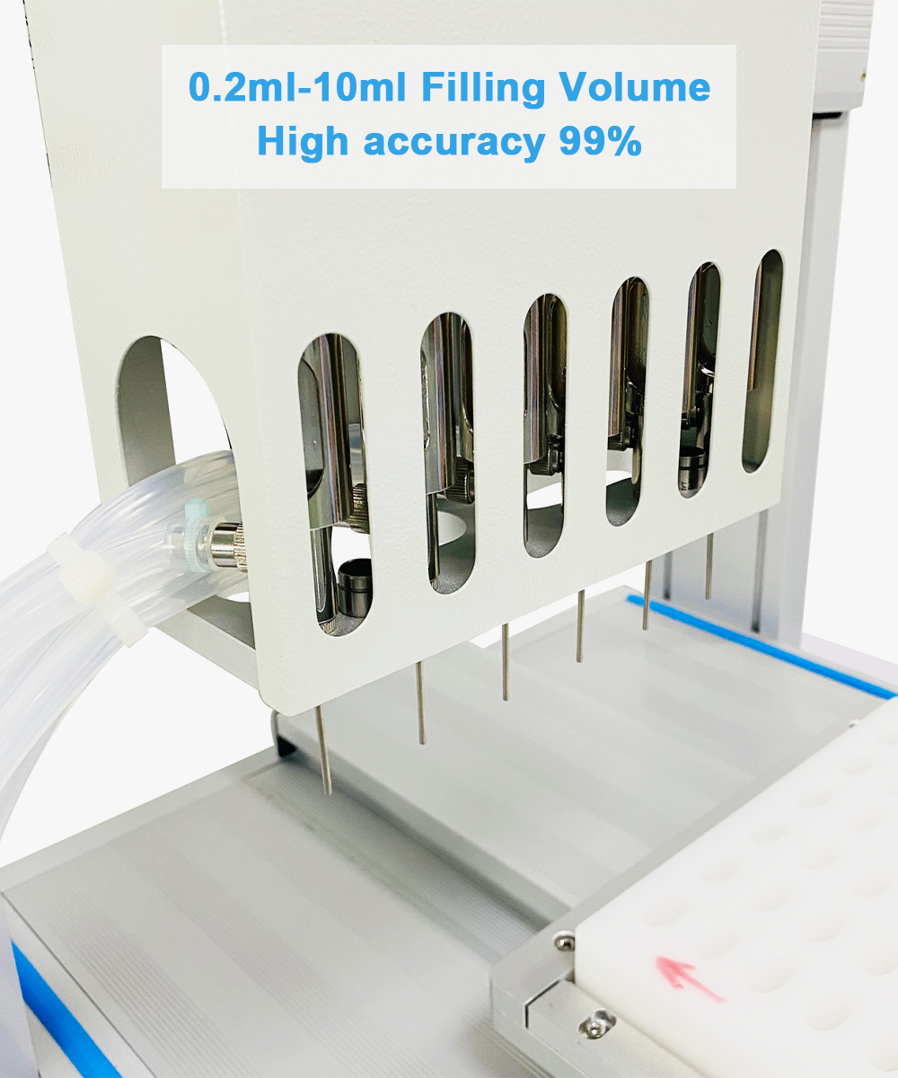 6 Heads Disposable vape filling machine