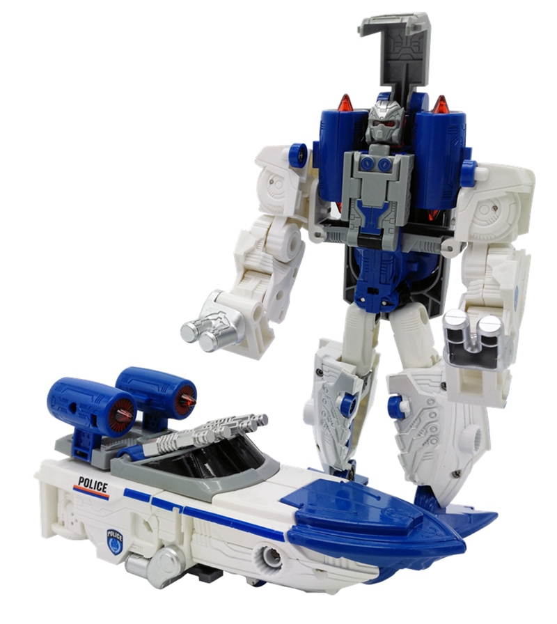Transformation Alloy Deformation ship Robot 2 In 1 Car Model boat Vehicle Boys Toys Gift
