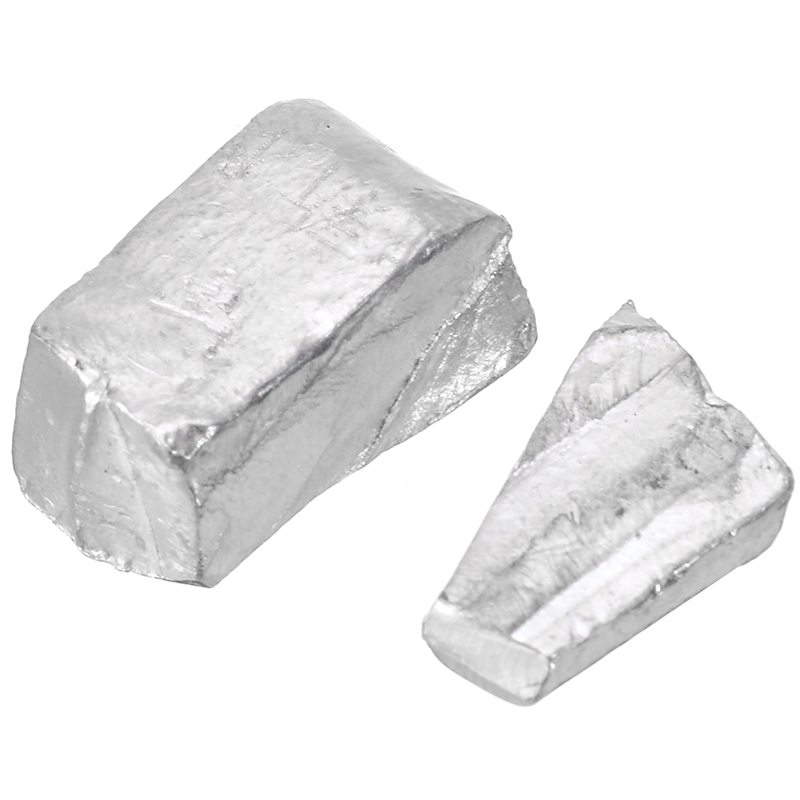 High Purity 20g/0.7 oz 99.995% Pure Indium In Metal Bar Blocks Ingots Sample For Lab Experiments