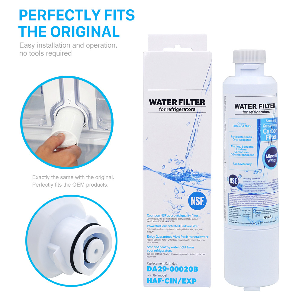 Hot! of Water Filter in Refrigerated Water Filter of Samsung Activated Carbon Filter (SAMS29-00020B HAF-CINA/EXP 1 piece)