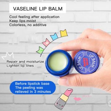 100% Pure Vaseline Lip Balm Petroleum Natural Moisturizing Cream Lip Sleeping Mask Night Sleep Nourish Protect Lips Care TSLM1