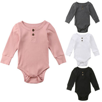 Cute Infant Clothing Newborn Cotton Long Sleeve Unisex Body Bebe Boy Girls Bodysuit Baby Clothing Leotard