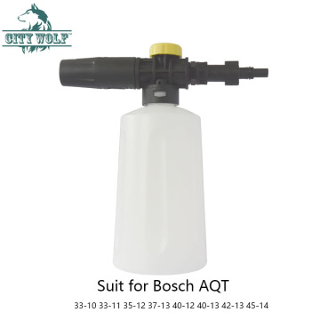 High pressure washer Snow Foam Lance Soap for Bosch AQT 33-10 33-11 35-12 37-13 40-12 40-13 42-13 45-14 car washer accessories