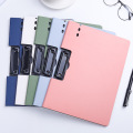 A4 Paper Clipboard Folder Storage Writing Pad Board Clamp Book Clip Pad Folding File Clipboard Office Stationery School Supplies