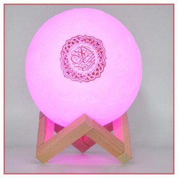 Coran Bluetooth Speaker Quran Players Lamp Colorful Moonlight LED Light Koran Speaker With Remote Control for Muslim