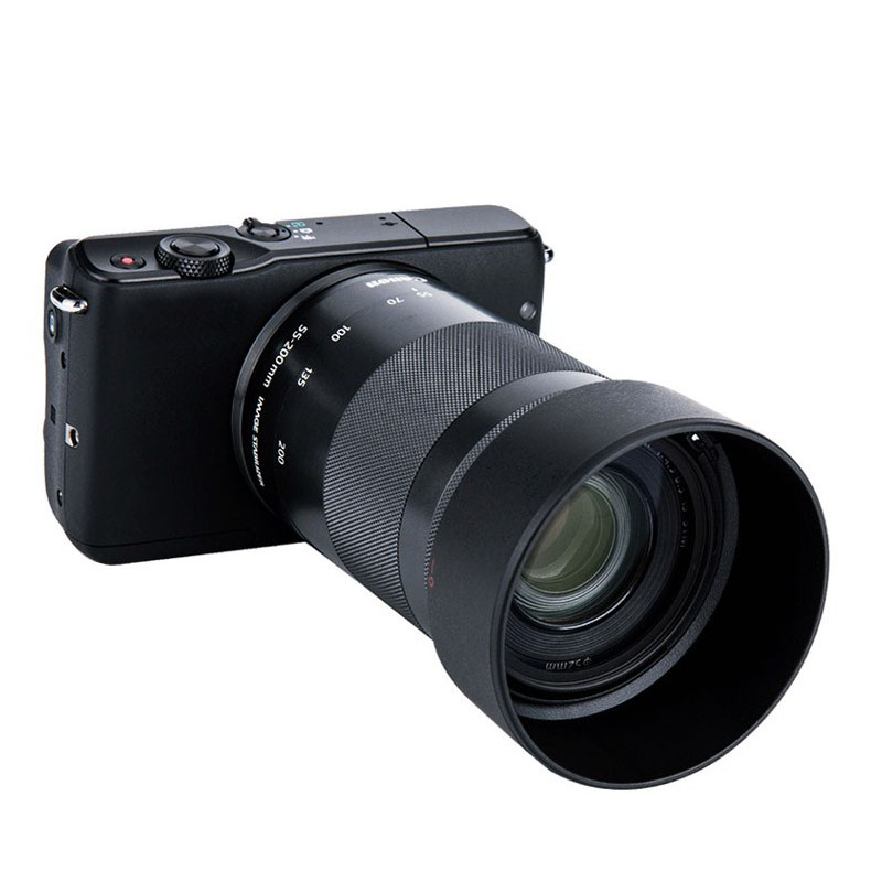 ET-54B ET54B camera Lens Hood for eosm3/m5/m6m/m10 Canon EF-M 55-200mm f/4.5-6.3 IS STM camera