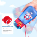 Disney Marvel 460ml Mickey Mouse Children Plastic Cups Spiderman Summer Straight Drink Cup Drinking Bottle Boy Girl Water Kettle