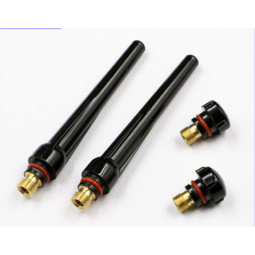 10pcs Argon Arc Welding Machine WP-2618 17 Argon Arc Welding Gun Fittings Long Tail Cap Short Tail Cap Tungsten Needle Gun Head