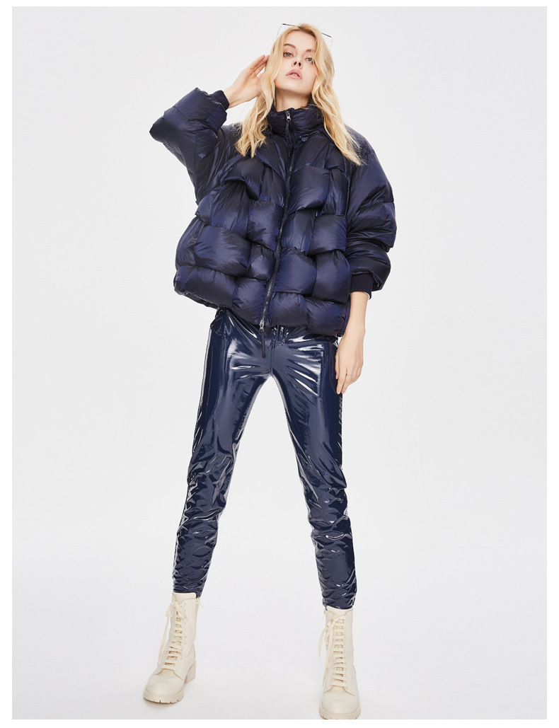 Sleeves Detachable Puffer Jacket For Women