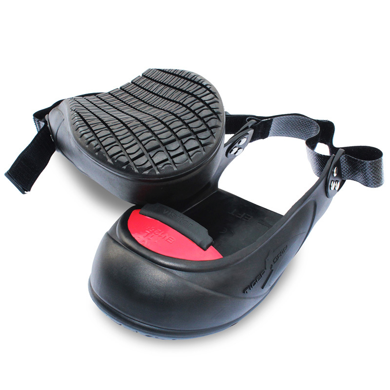 Safety Protective Shoes Cover Rubber Anti-Slip And Anti-Smash Steel Toe Visitor Overshoes