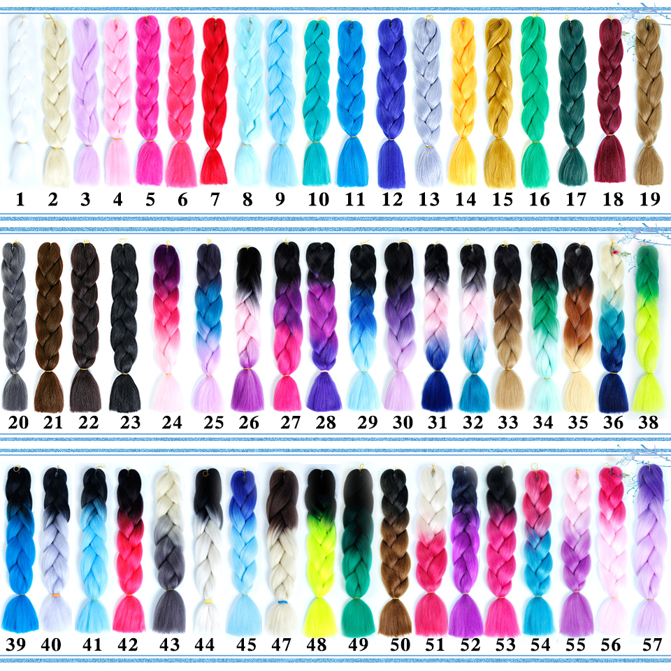 SHANGKE-Synthetic-Kanekalon-Pink-Purple-Blue-Blonde-Ombre-Color-Jumbo-Crochet-Hair-Braid-Braiding-Hair-Extension (1)