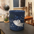 Stars Spaceship Kids Toys Organizer Baskets Foldable Laundry Basket Bag Home Storage Basket Laundry Bucket For Dirty Clothes Bin