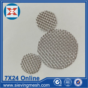 Stainless Steel Filter Disc Wire Mesh
