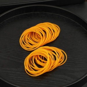Thick Yellow High Elasticity Bundling Bands