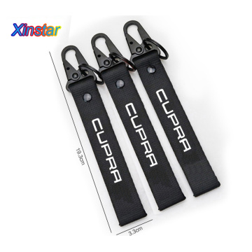 car key ring sticker car key chain For seat cupra cuprar Car Accessories