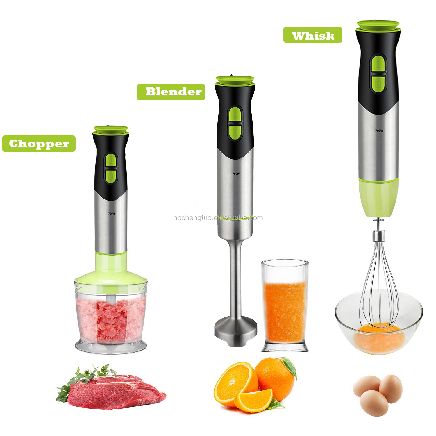 HB-748 700W DC motor appliances kitchen electric hand stick immersion blender5