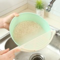 Multifunctional Stirring Fruit Washing Machine Hanging Rice Washer Kitchen Tool New