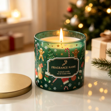 Luxury Holiday Candle Jar