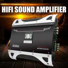 3200W 12V 4 Channel Car Amplifier Audio Stereo Bass Speaker 4 Way High Power Vehicle Car Audio Power Amplifier Subwoofer