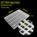 221 bird egg tray