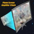 Mobile Phone Curved Screen Amplifier HD 3D Video Mobile Phone Magnifying Glass Stand Bracket Phone Foldable Holder