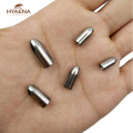 Hyaena 5pcs 100% Tungsten Bullet Fishing Sinker For Texas Rig Silver Plastic Worm Inline Weights Casting Barrel Sinkers