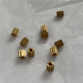 10x Mini copper brass gear 0.3M 10T Teeths mini 1.48 1.5mm 1.98 2mm bore diameter Toys Model DIY