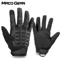 Full Finger Tactical Gloves Rubber Shell Army Military Riding Cycling Training Climbing Biking Outdoor Glove Hunting Mittens