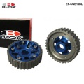 BLOX 1 pair/unit Adjustable Cam Gears Alloy Timing Gear For Honda Civic Dohc B16A B16B B-Series Inlet and Exhaust EP-CGB16
