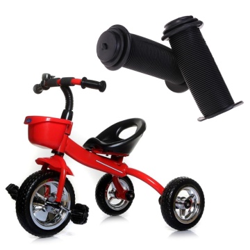 1Pair Bicycle Grips Children Bike Tricycle Scooter Non Slip Thread Rubber Handle